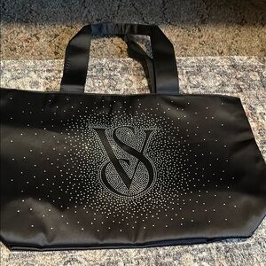 Elegant Black Tote Bag